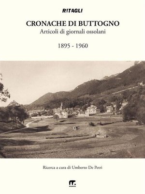 cover image of Cronache di Buttogno